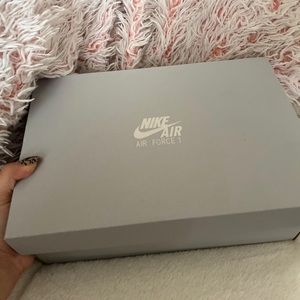 White Air Force 1s